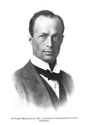 Porträt von Sir Douglas Mawson